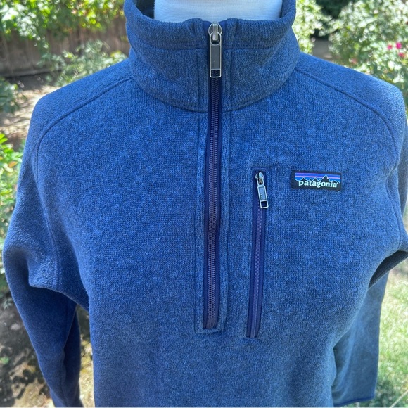 Patagonia Mens Better Sweater 1/4 Zip Pullover Knit Fleece Sweater Size Small - Picture 2 of 6